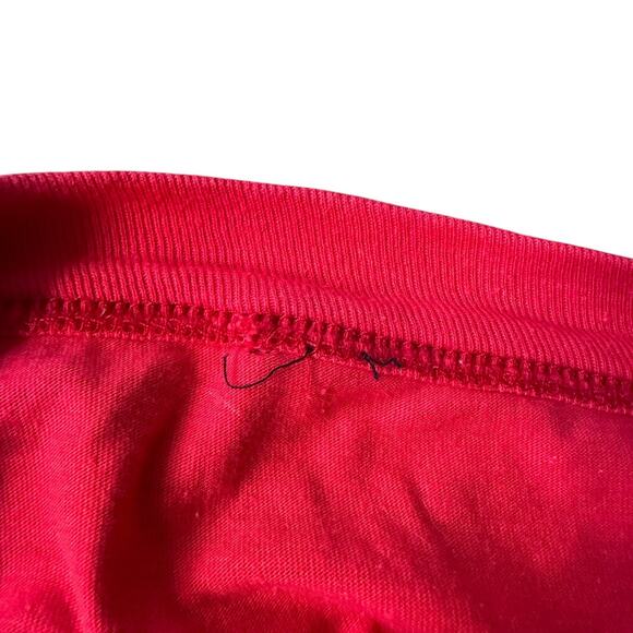 Vintage World Champion Repeatabulls Chicago Bulls T-Shirt Mens Large Red 90s - Picture 5 of 10